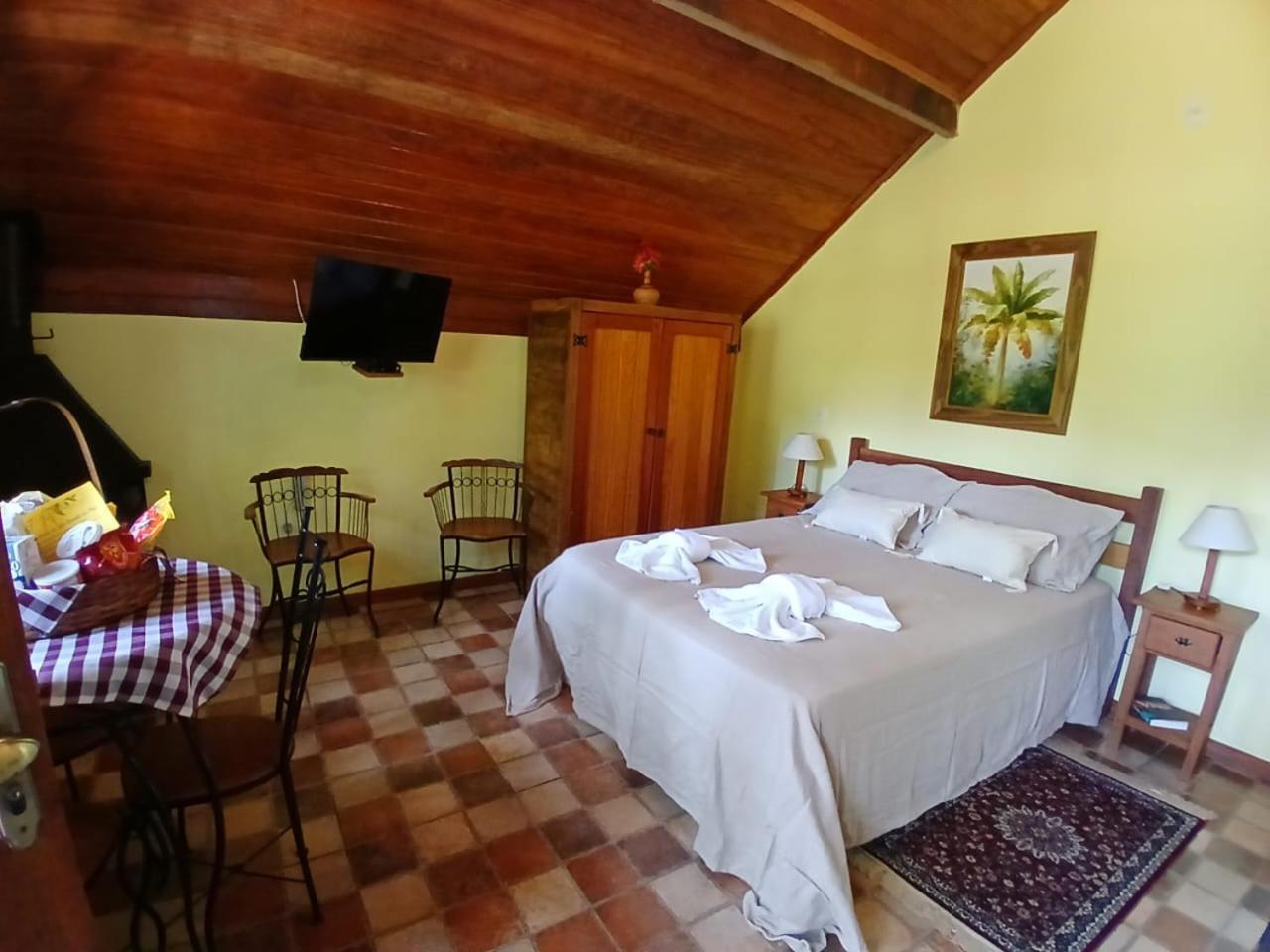 Sitio Recanto da Paz Chalés Sao Pedro da Serra (Rio de Janeiro) Quarto foto
